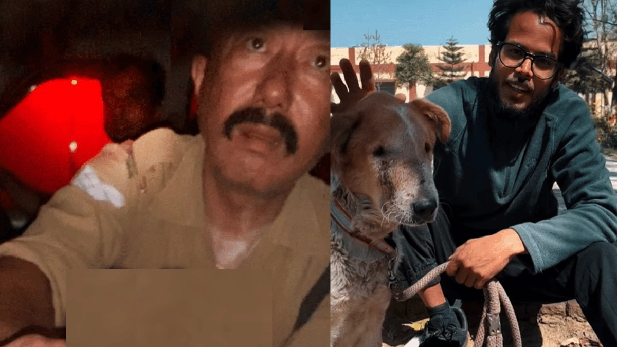 viral-video-haldwani-cop-attacks-animal-rescuer-allegedly-for-stopping-man-from-hitting-stray-dog